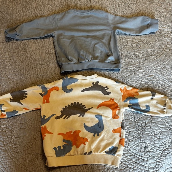 🌟3/$20🌟 2 H&M Toddler Boys Cotton Sweatshirts - Picture 2 of 7